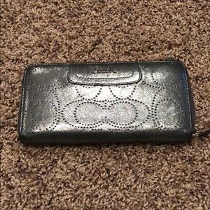 Coach zipper wallet